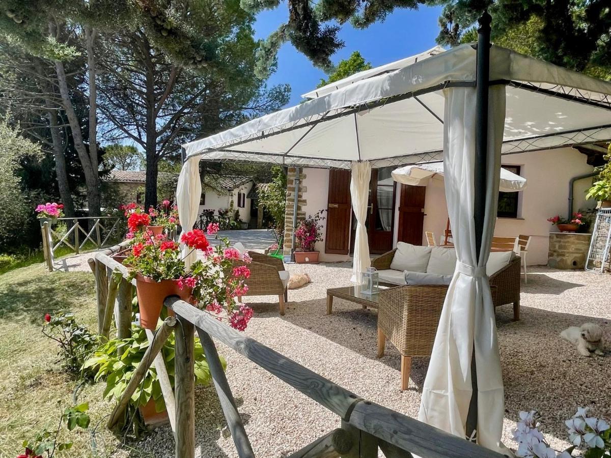 La Panoramica Gubbio - Maison De Charme - Casette E Appartamenti Self Catering Per Vacanze Meravigliose! Экстерьер фото