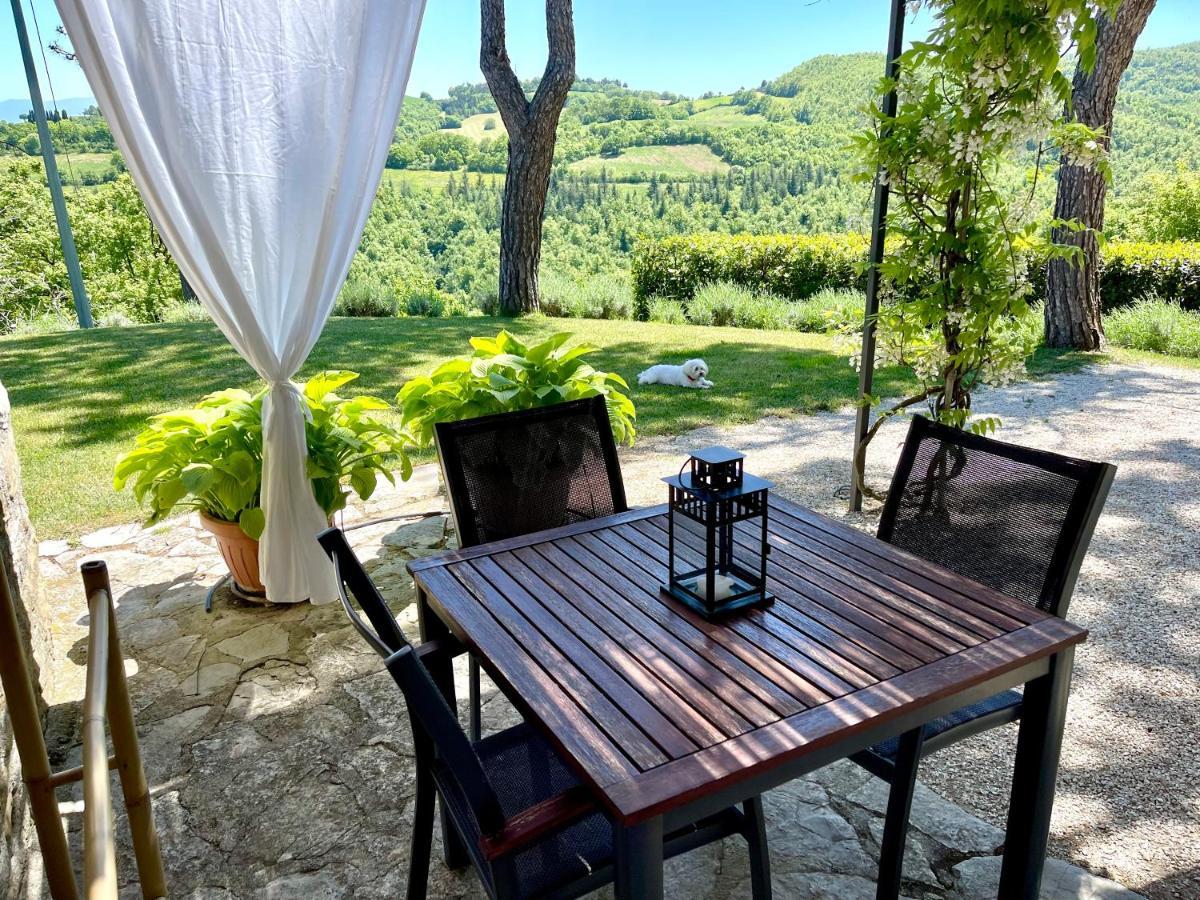 La Panoramica Gubbio - Maison De Charme - Casette E Appartamenti Self Catering Per Vacanze Meravigliose! Экстерьер фото