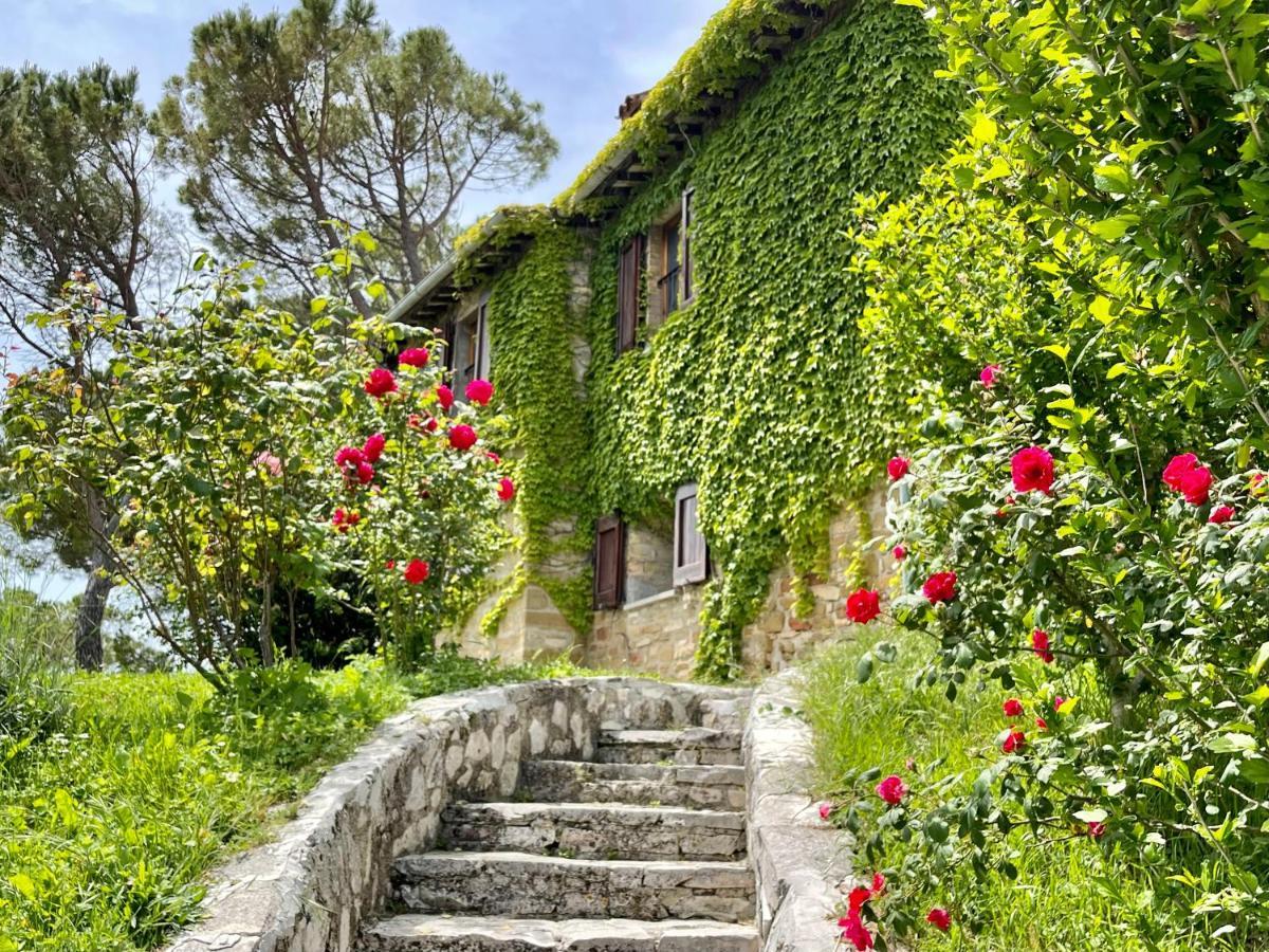 La Panoramica Gubbio - Maison De Charme - Casette E Appartamenti Self Catering Per Vacanze Meravigliose! Экстерьер фото